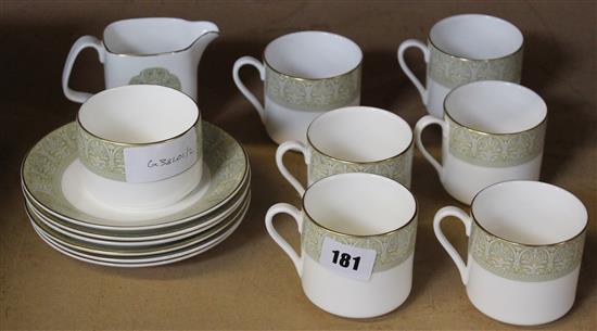 Doulton Sonnet coffee cups & saucers